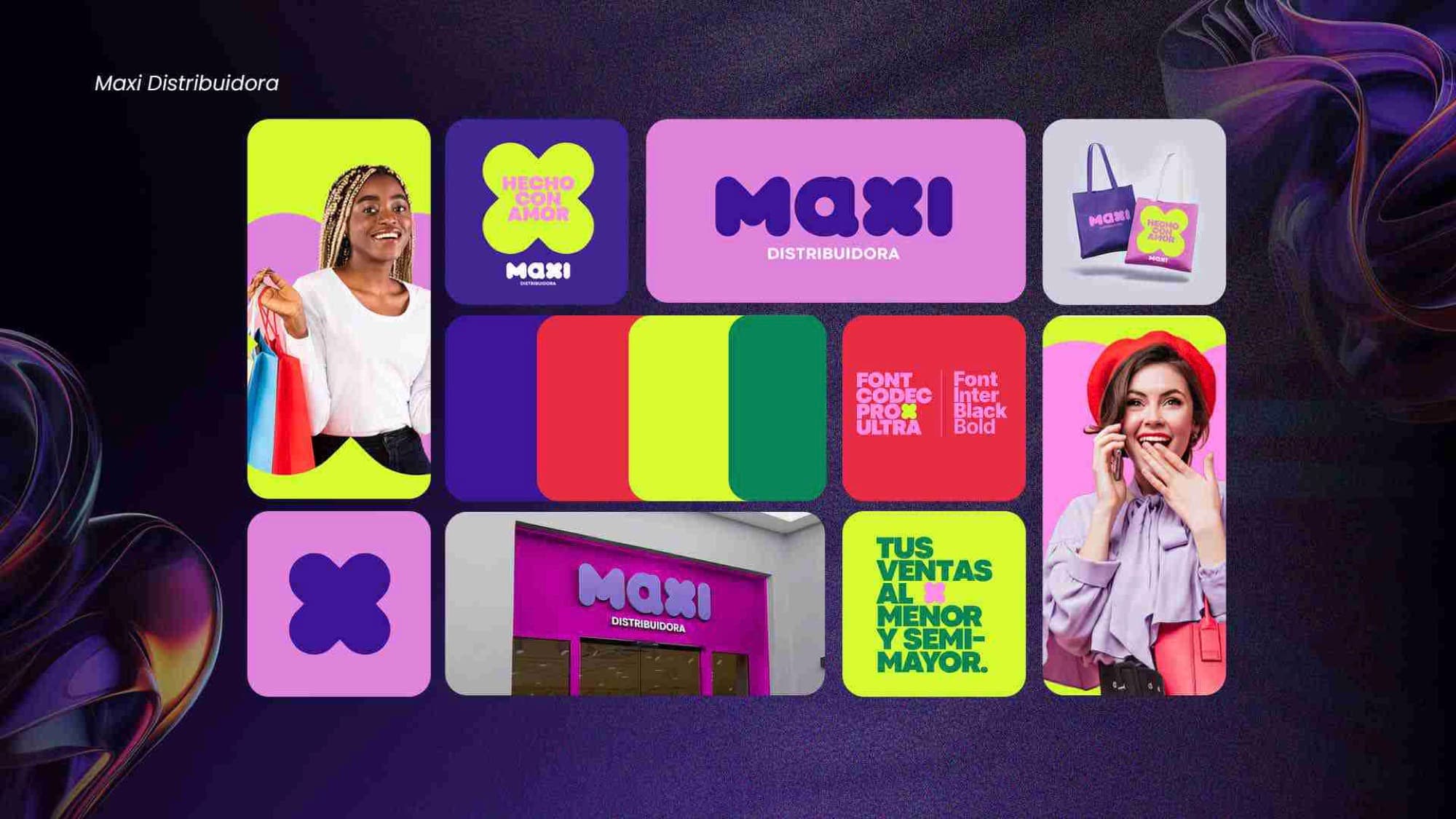 Maxi Distribuidora — A brand that stands out on the shelf